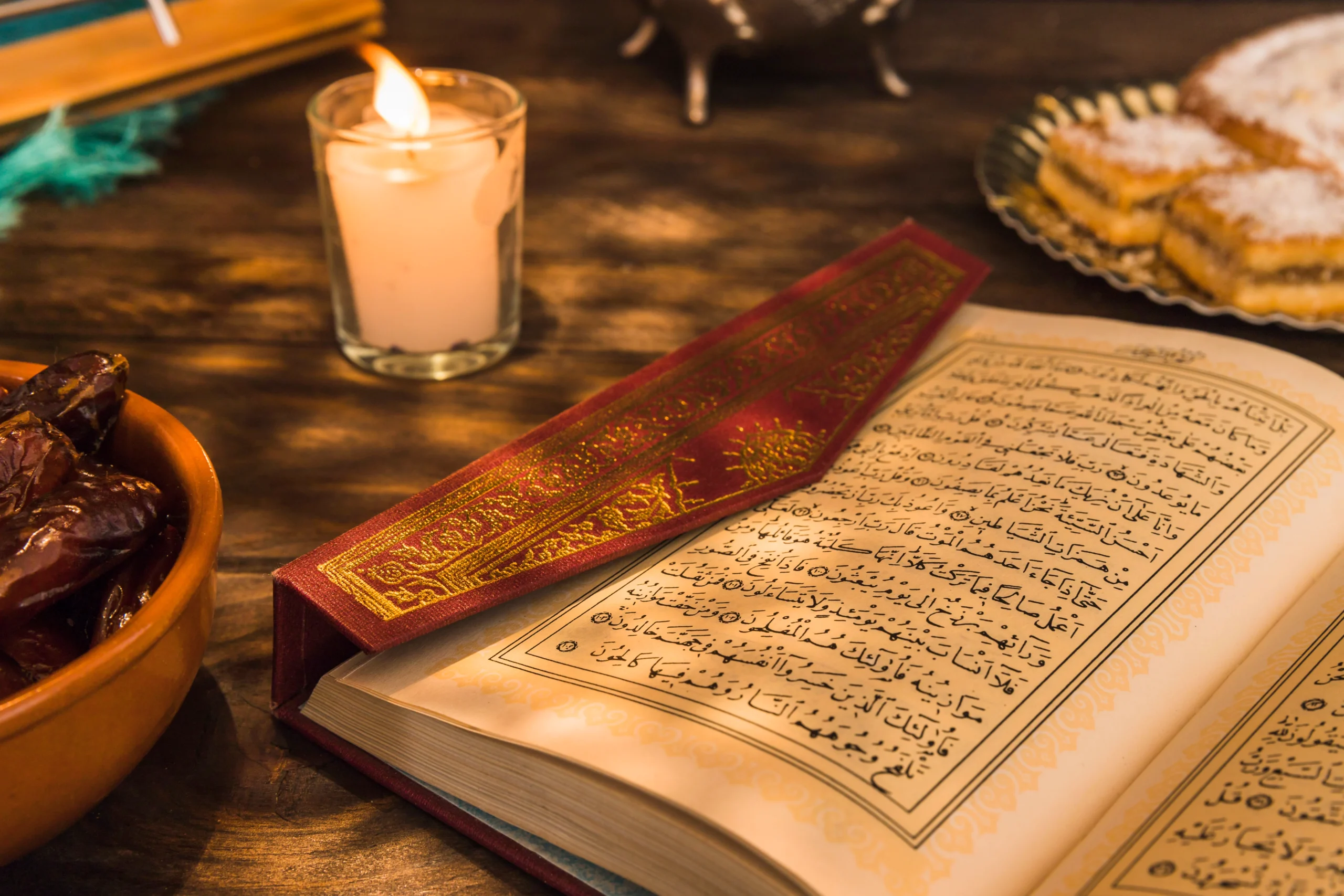 opened quran near candle sweet dates opened quran near candle sweet dates